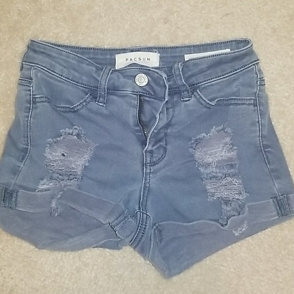 Vintage Pacsun Jean Super stretch shortie shorts